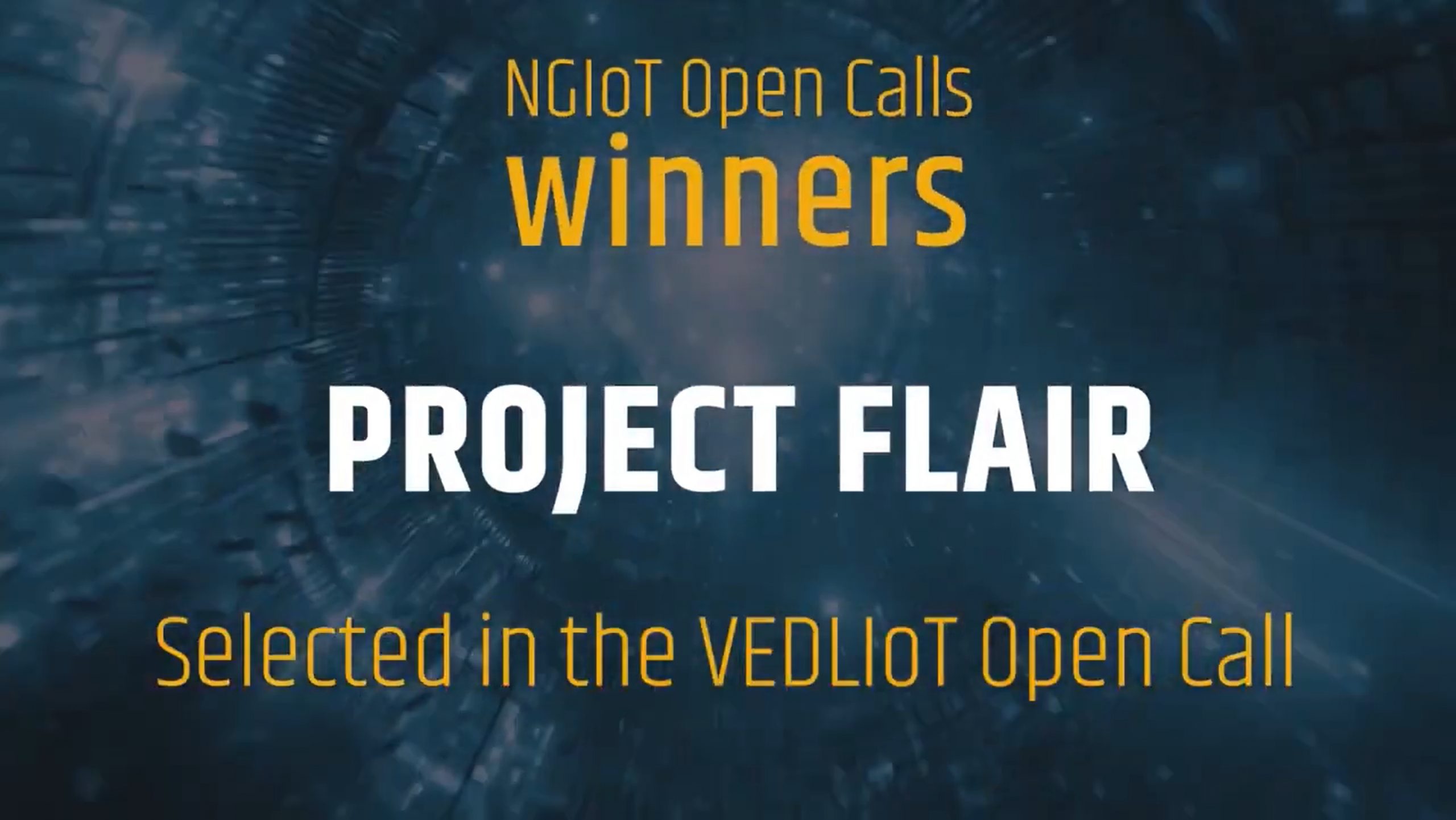NGIoT Open Calls Winners – Interview with FLAIR - Vedliot